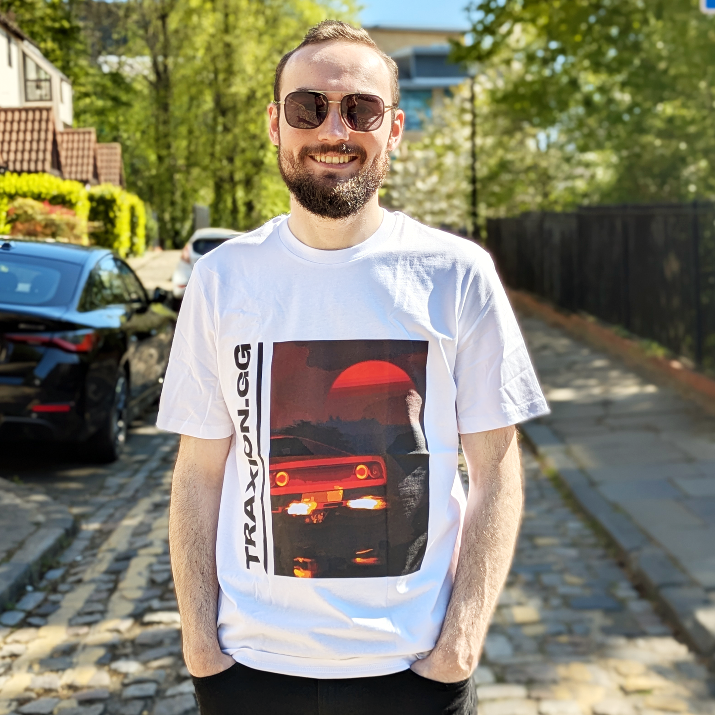 T-Shirt -  Car Sunset TraxionGG